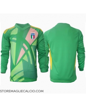 Italia Portiere Maglia Gara Trasferta Repliche Europei 2024 Maniche Lunghe